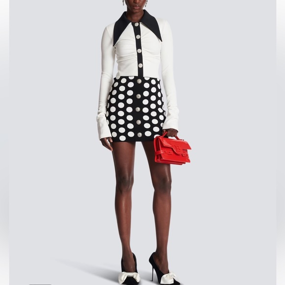 Balmain Jersey shirt-effect polo Size XS - Picture 1 of 8